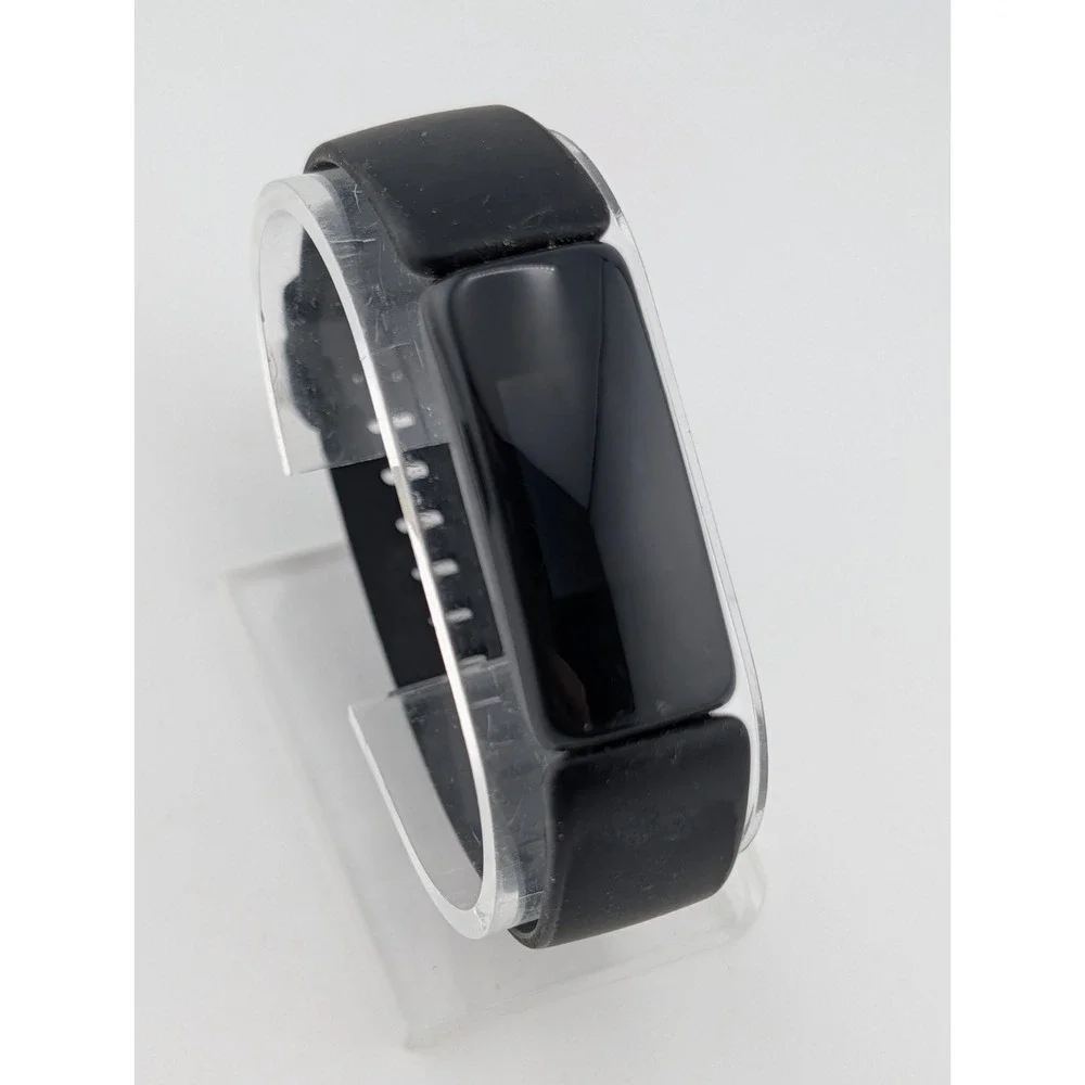 Fitbit Inspire 2 Activity Tracker FB418 Black Large Band w/ Charger- Works